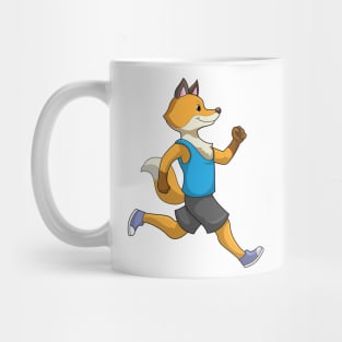 Fox as Runner at Running Mug